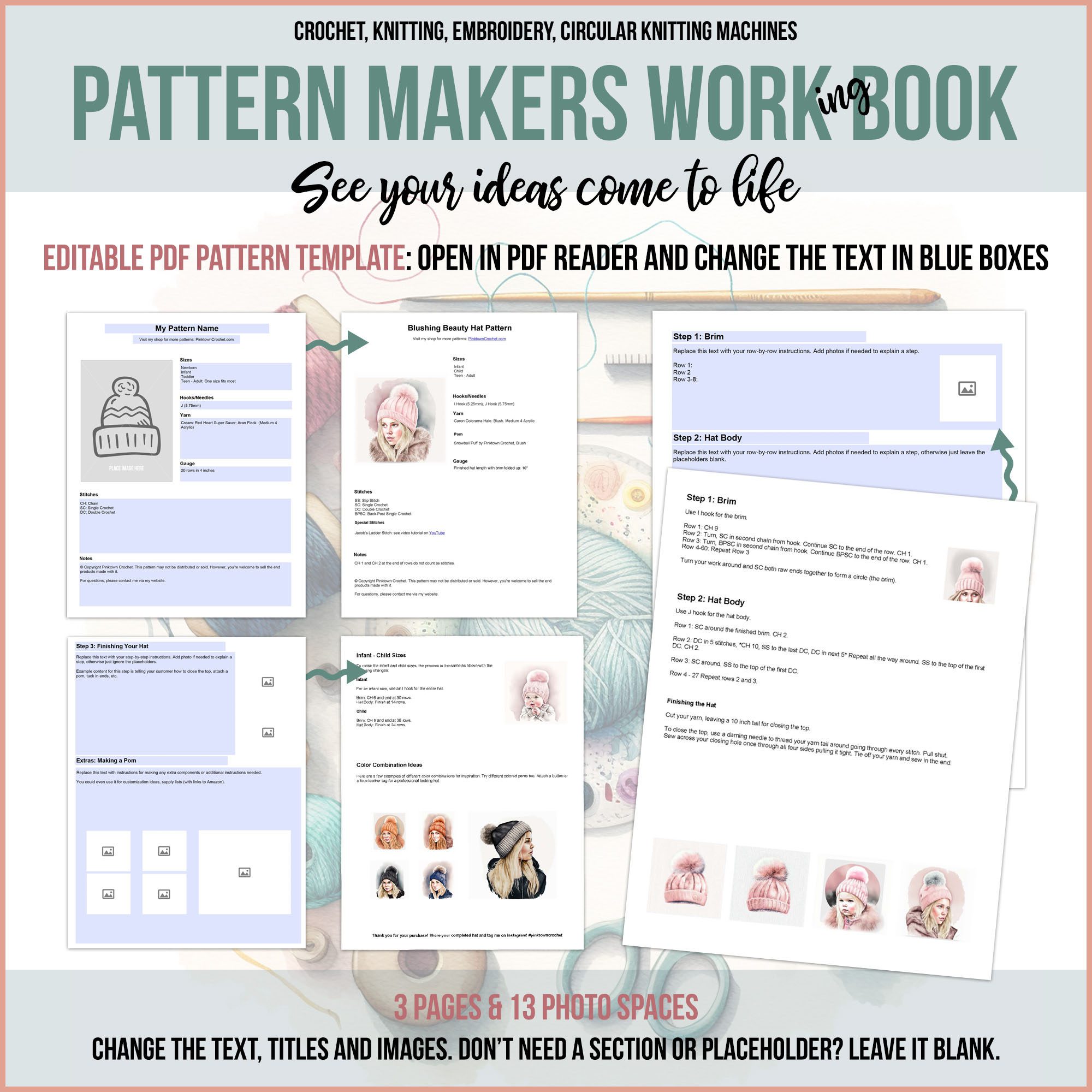 Pattern Makers Work Book Examples