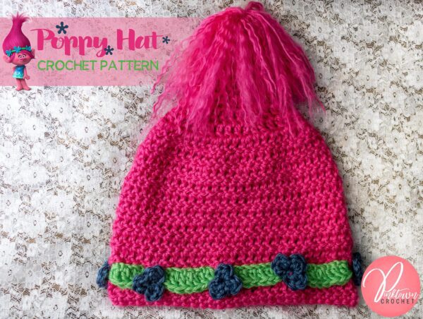 Poppy the Troll Hat Crochet Pattern