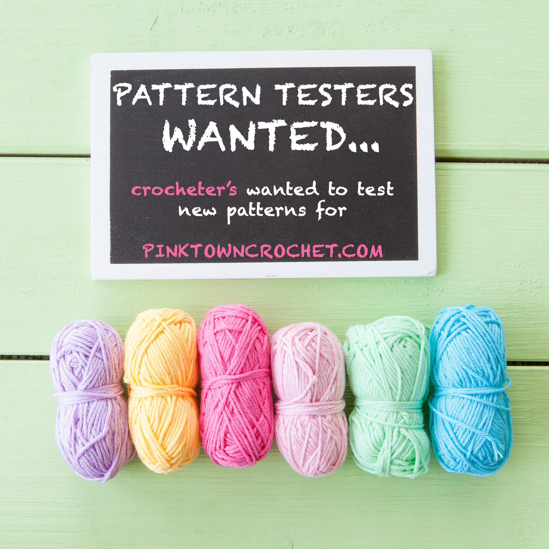 Crochet Pattern Testers Wanted